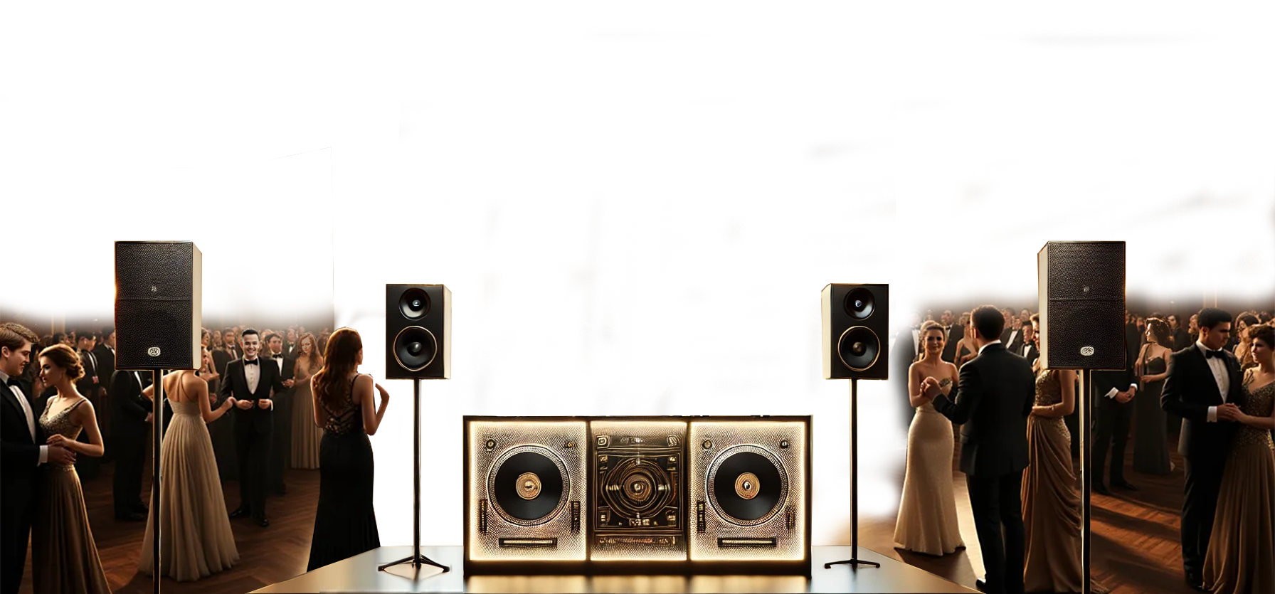 зал с гостями